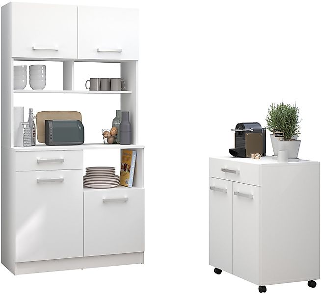 Parisot Schrank-Set Uno 2, (2-St), melaminbeschichtet, praktisch und schön, günstig online kaufen