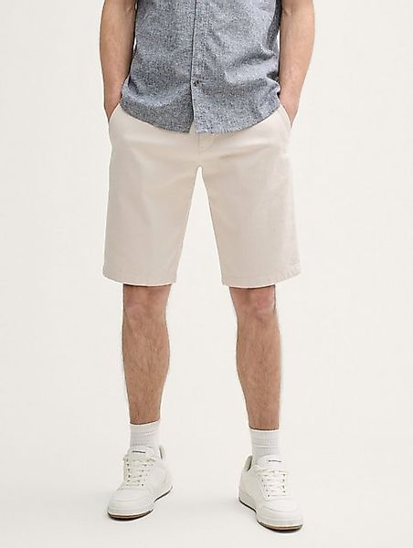 TOM TAILOR Bermudas Stretch Slim Chino Shorts mit Gürtel günstig online kaufen