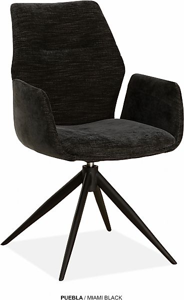 OMG Design Esszimmerstuhl "Puebla" (Set) 1 Stk. Stoff Drehstuhl mit auto-re günstig online kaufen