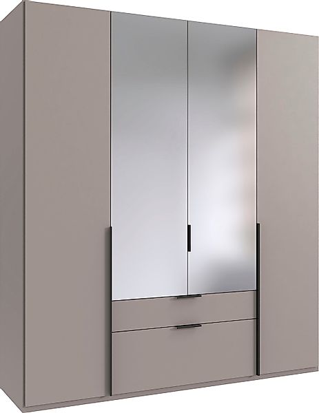 Wimex Drehtürenschrank "Mugano" mit langen oder kurzen Griffen aus Metall, günstig online kaufen