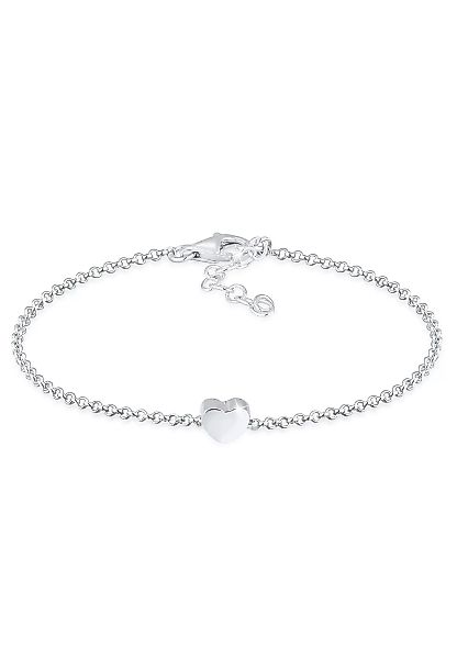 Elli Armband "Armkette Herz Love Basic 925 Silber" günstig online kaufen