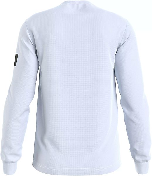 Calvin Klein Jeans Langarmshirt BADGE WAFFLE LS TEE mit Logopatch günstig online kaufen