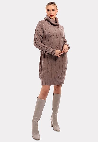 YC Fashion & Style Strickkleid Rollkragen günstig online kaufen