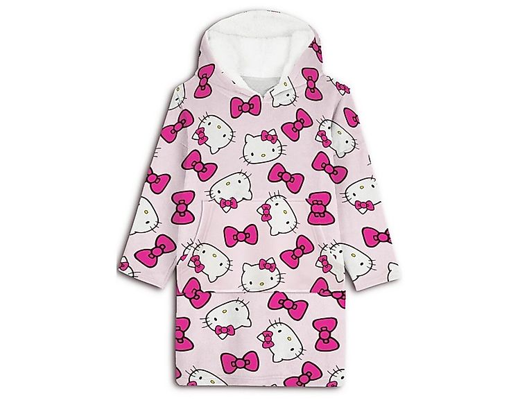 Aymax sprl Fleeceponcho Hello Kitty Sweat Poncho – Coral Fleece Kuschelponc günstig online kaufen