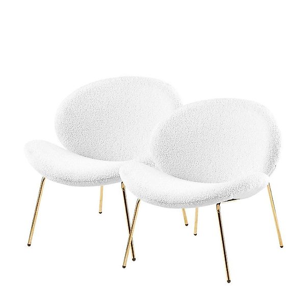 Qiyano Esszimmerstuhl Lounge Stuhl 2er Set günstig online kaufen