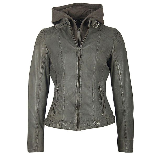 Mauritius Lederjacke CASEY mit abnehmbarem Kapuzen-Sweateinsatz günstig online kaufen