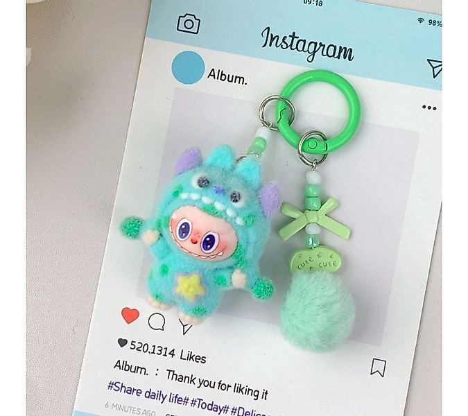 suebidou Schlüsselanhänger Labubu inspirierter niedlicher Anhänger für Tasc günstig online kaufen