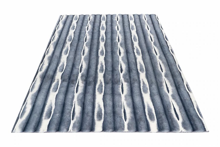Obsession Teppich "My Waves 305" rechteckig 22 Höhe Uni Farben, Hoch-Tief E günstig online kaufen