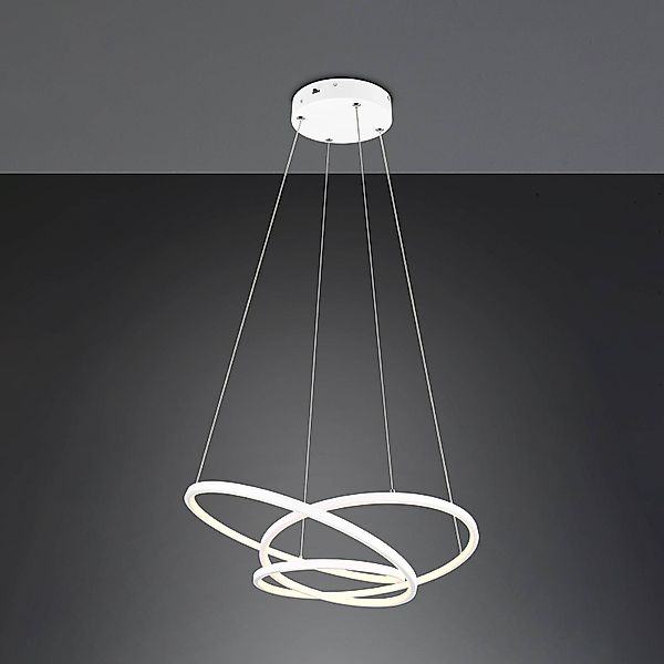 TRIO Leuchten LED Pendelleuchte »DARVIN, LED Hängelampe 34W 4500 Lumen, dim günstig online kaufen