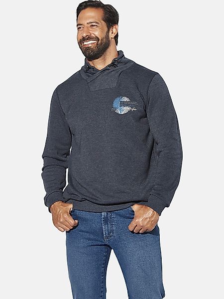 Jan Vanderstorm Sweatshirt ROLFBORG mit Melange-Effekt günstig online kaufen