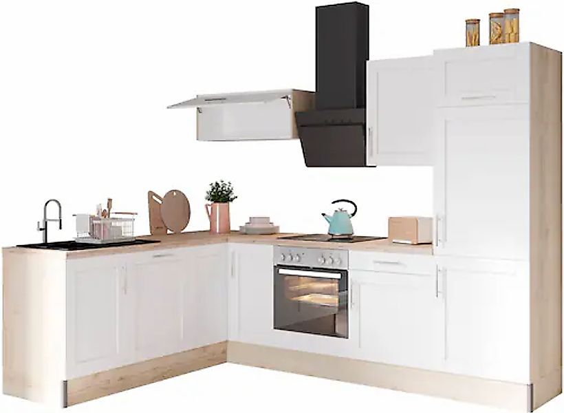 KOCHSTATION Küche »KS-Ahus«, 200 x 270 cm breit, wahlweise mit E-Geräten, S günstig online kaufen