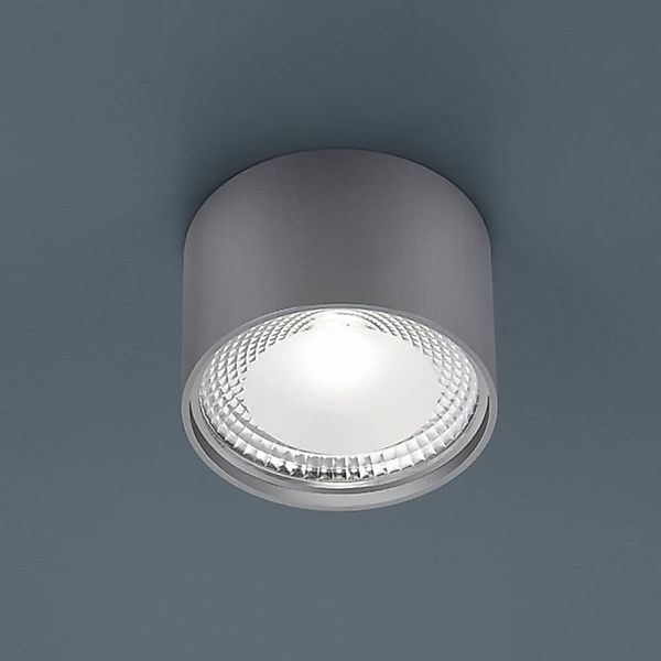 Helestra Kari LED-Deckenleuchte, rund, nickel günstig online kaufen