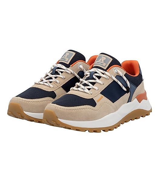 Rieker U1300 (Textil) blau/beige Herren Sneaker günstig online kaufen