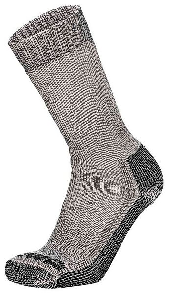 Lowa Wandersocken Winter Ice (Mischgewebe) grau/schwarz - 1 Paar günstig online kaufen