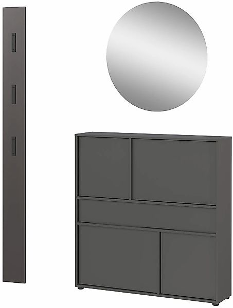 GERMANIA Garderoben-Set "GW-Ameca 2.0" 3 Stk. tlg. Garderoben-Set:Mehrzweck günstig online kaufen