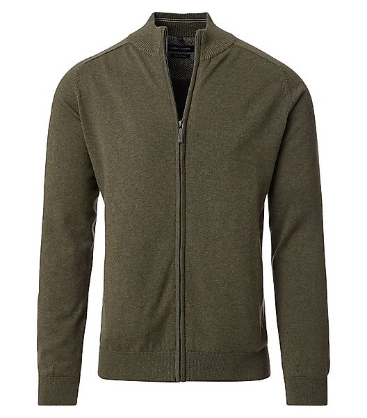 CASAMODA Strickjacke 004450 Pima-Baumwolle Stehkragen Normale günstig online kaufen
