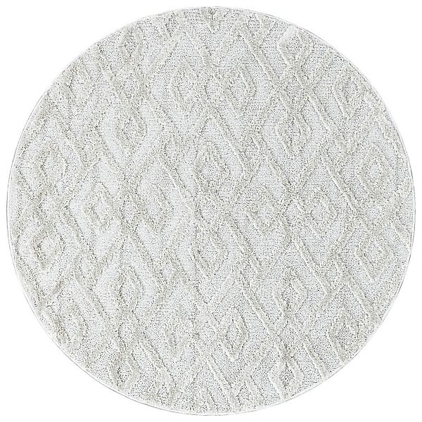 Ayyildiz Teppiche Teppich »PISA 4708«, rund, 20 mm Höhe, auch rechteckig, H günstig online kaufen