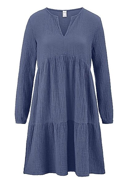 Hessnatur Nachthemd Relaxed PURE COMFORT aus reiner Bio-Baumwolle (1-tlg) günstig online kaufen