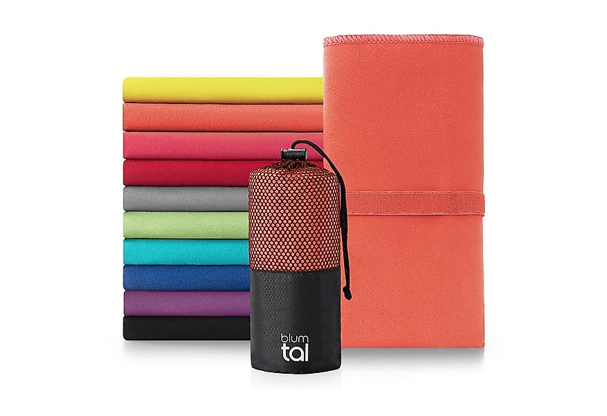 Blumtal Sporthandtuch Mikrofaser Handtuch - kompakte Mikrofaser Handtücher, günstig online kaufen