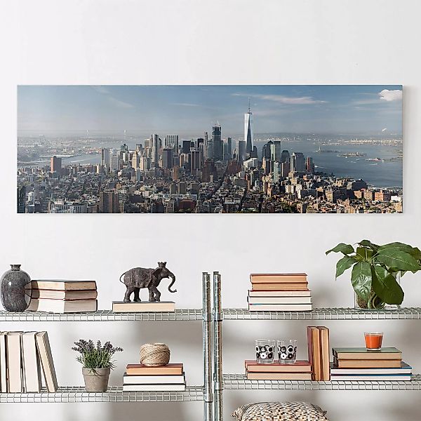 Leinwandbild Architektur & Skyline - Panorama Blick vom Empire State Buildi günstig online kaufen
