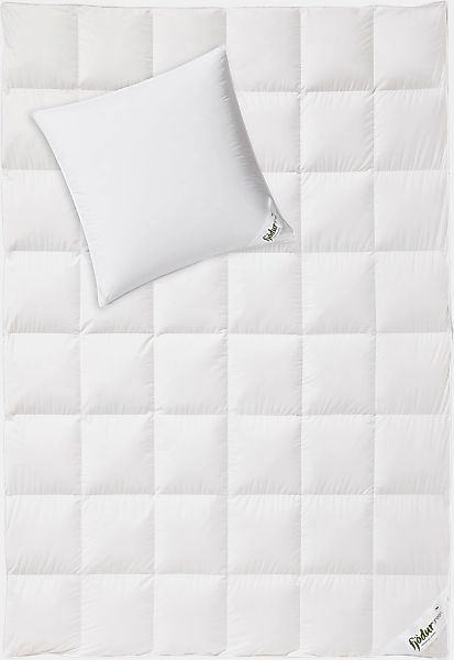 fjödur Daunenbettdecke + Kopfkissen "Fleur" Das Set besteht aus 1 Kissen un günstig online kaufen