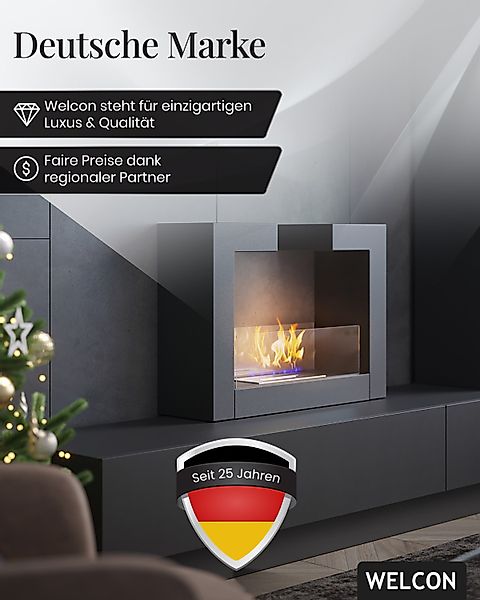 WELCON Echtfeuer-Dekokamin Bioethanol Kamin & Fireplace günstig online kaufen