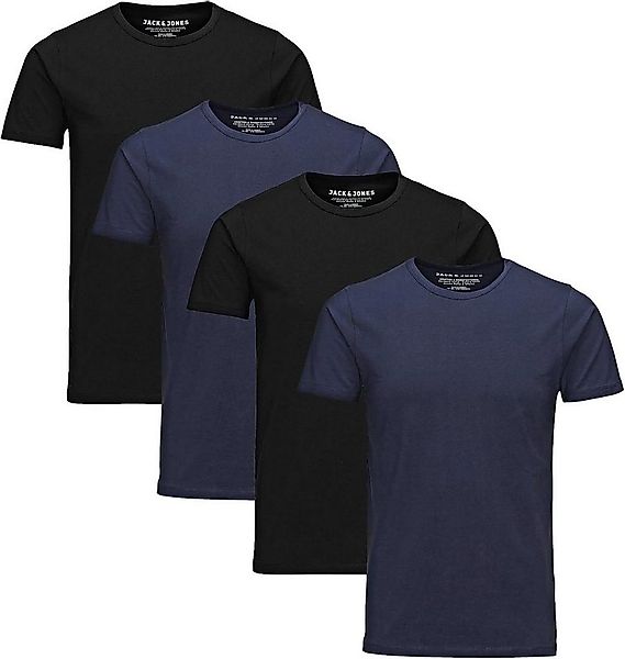 Jack & Jones T-Shirt (Sparset, 4er-Pack) Basic günstig online kaufen