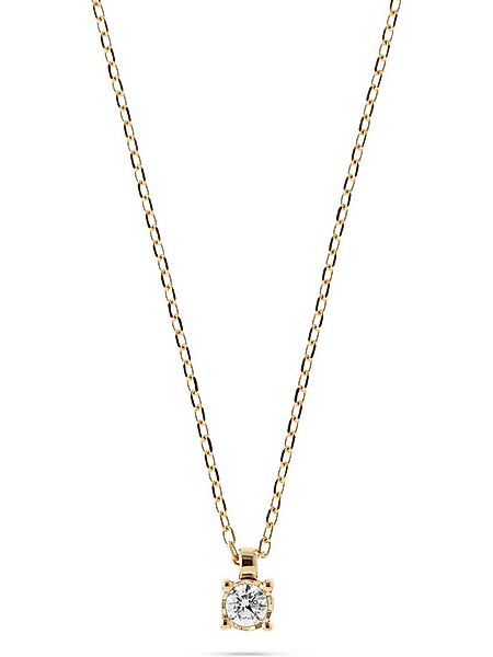 CHRIST Collier CHRIST Damen-Kette 585er Gelbgold 1 Diamant günstig online kaufen