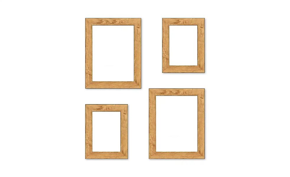 Bilderrahmen-Set   ¦ holzfarben ¦ Massivholz ¦ Maße (cm): B: 18 H: 24 T: 1. günstig online kaufen