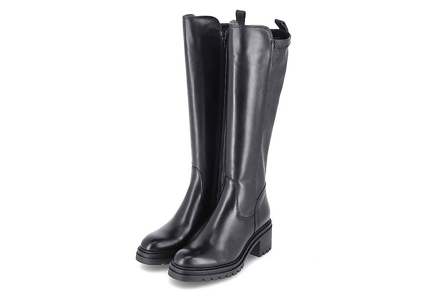 Tamaris Tamaris 1-25505-45/001 Damen Leder und Synthetik schwarz Stiefel günstig online kaufen