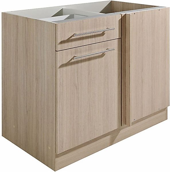 wiho Küchen Eckunterschrank "Filo" 100 cm breit, Planungsmaß 110 cm, ohne A günstig online kaufen
