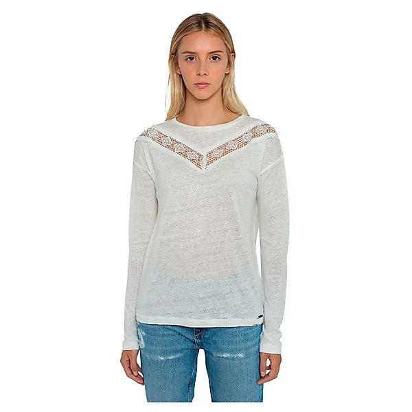 Pepe Jeans Beatriz Langarm-t-shirt XL Off White günstig online kaufen
