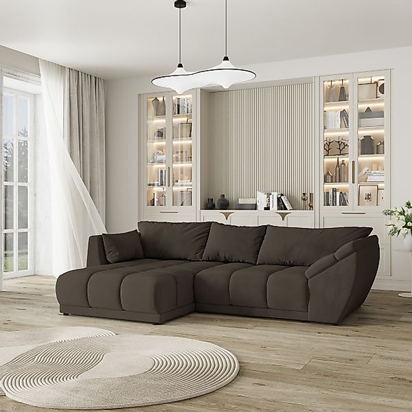 Masseno Ecksofa ORENTI mit Schlaffunktion L-Form, günstig online kaufen