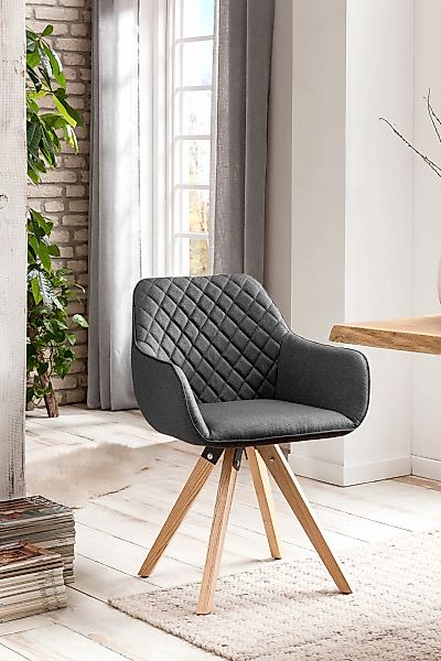 SalesFever Esszimmerstuhl "Bequemer Atuhl", (Set), 2 St., Stoff, Elegantes günstig online kaufen