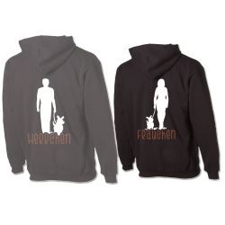 G-graphics Hoodie Herrchen & Frauchen (Partner- günstig online kaufen