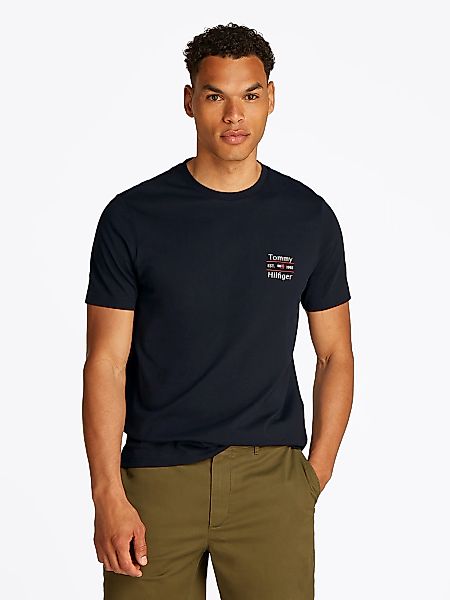 Tommy Hilfiger Rundhalsshirt "HILFIGER STACK TEE" günstig online kaufen