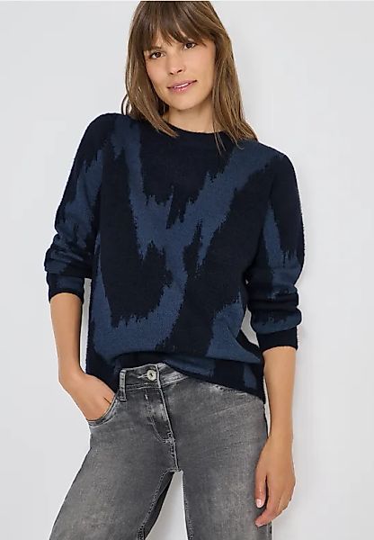 Gemusterter Pullover günstig online kaufen