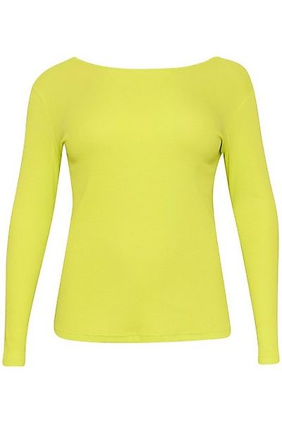 KAFFE Curve Langarmbluse Langarm-Shirt KCcarina Große Größen günstig online kaufen