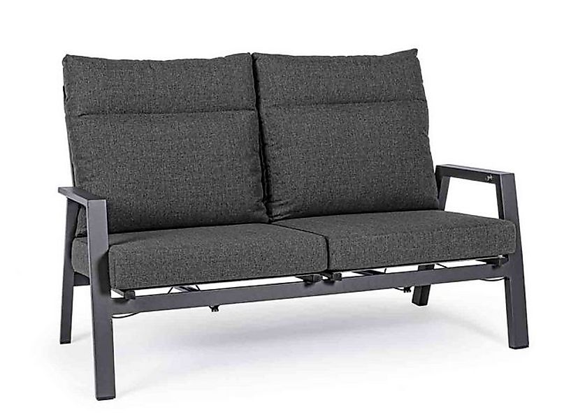 Bizzotto Gartensofa 2 Sitzer Sofa Kledi, Verstellbar,  Stufenlos verstellba günstig online kaufen