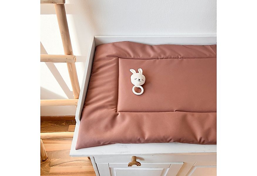 LittleANTunique Wickelauflage Wickeltischauflage Abwischbar rosa Handgefert günstig online kaufen