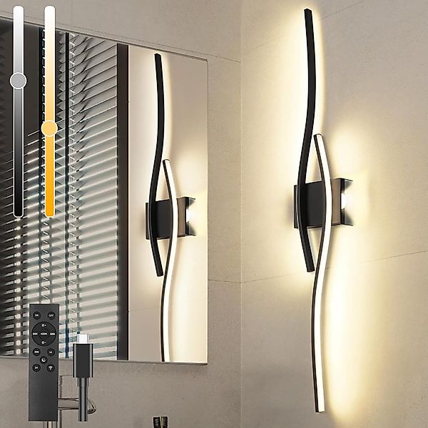 Rosnek Wandleuchte Innen LED Moderne Wandlampe günstig online kaufen