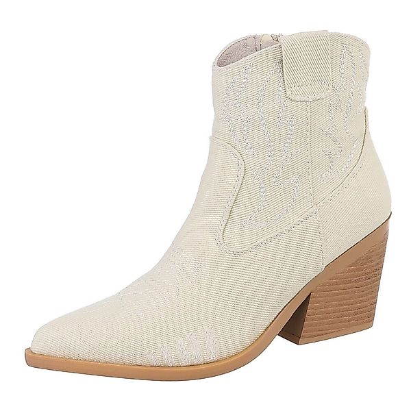 Ital-Design Damen Cowboyboots Western Westernstiefelette (88671901) günstig online kaufen
