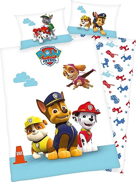 PAW PATROL Babybettwäsche Paw Patrol, Flanell, günstig online kaufen