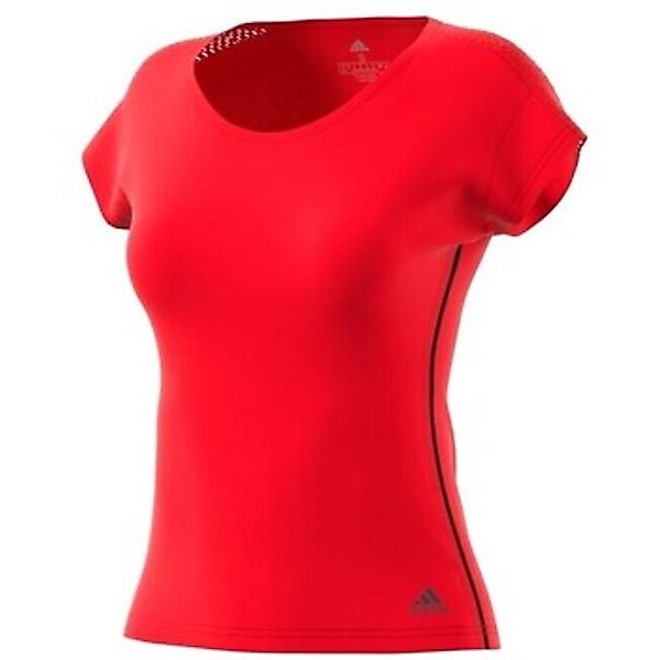 adidas Performance Tennisshirt Barricade rot Damen günstig online kaufen