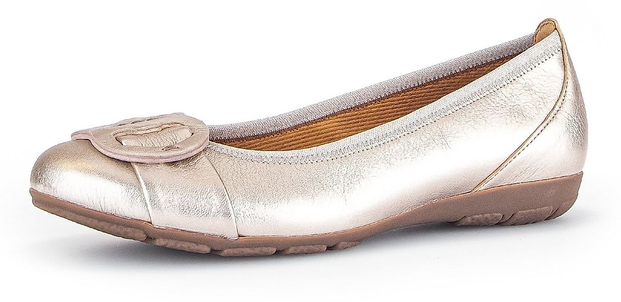 Gabor Ballerina, flache Schuhe, Slipper mit Hovercraft Luftkammern-Laufsohl günstig online kaufen