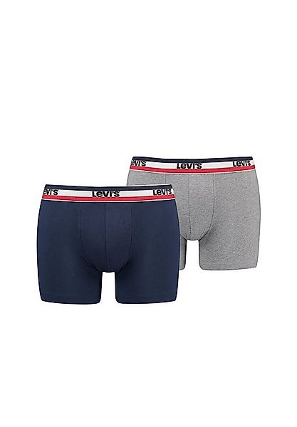 Levi's® Boxershorts MEN SPRTSWR LOGO BOXER BRIEF ORGANIC CO 2er Pack (Set, günstig online kaufen