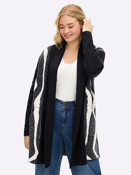 Sheego Strickjacke Strickjacke . günstig online kaufen