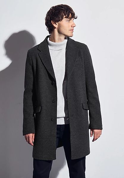 STREET ONE MEN Wintermantel, mit Reverskragen günstig online kaufen