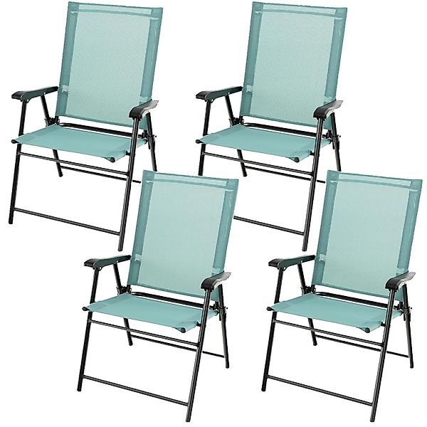 KOMFOTTEU Balkonset, (4-tlg), Gartenstuhl klappbar, bis günstig online kaufen