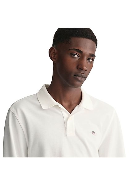 Gant Langarmshirt REG SHIELD LS PIQUE RUGGER günstig online kaufen
